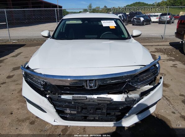 1HGCV1F14JA051132 2018 HONDA ACCORD White Vista frontal