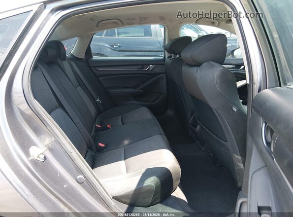 1HGCV1F14KA051570 2019 HONDA ACCORD Gray Vista de la etiqueta del VIN