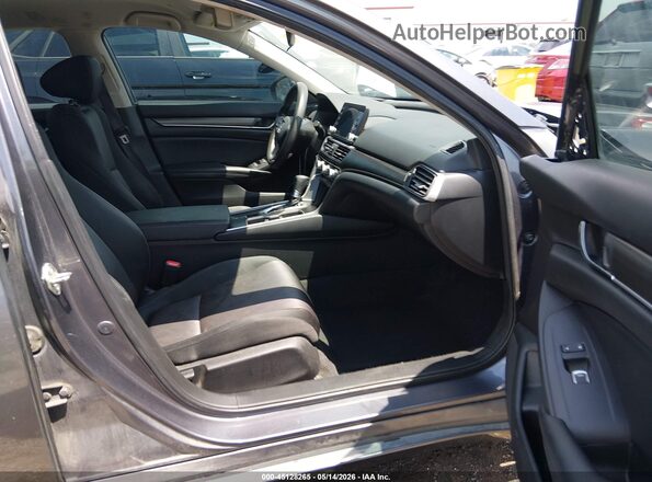 1HGCV1F14KA051570 2019 HONDA ACCORD Gray Vista interior delantera