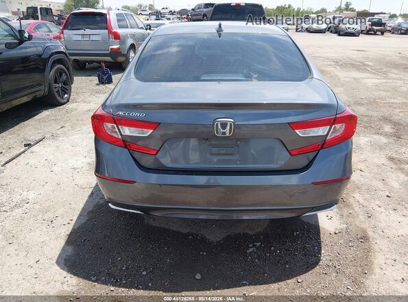 1HGCV1F14KA051570 2019 HONDA ACCORD Gray 