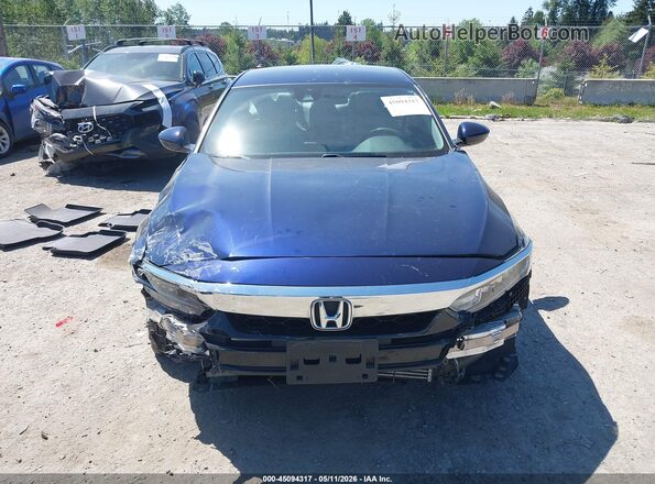 1HGCV1F14LA008946 2020 HONDA ACCORD Dark Blue Вид щитка приборов