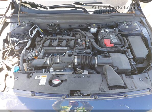 1HGCV1F14LA008946 2020 HONDA ACCORD Dark Blue Вид сзади