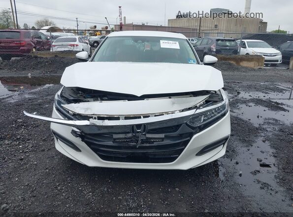 1HGCV1F14LA069293 2020 HONDA ACCORD White Instrument cluster view