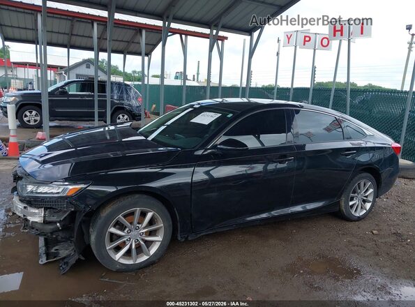 1HGCV1F14MA006406 2021 HONDA ACCORD Черный Панорамный вид салона 360°