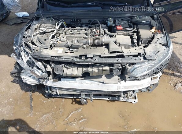 1HGCV1F14MA006406 2021 HONDA ACCORD Черный Вид сзади