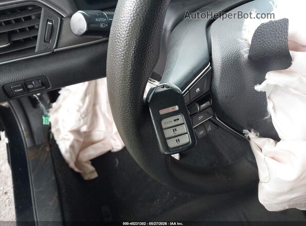 1HGCV1F14MA006406 2021 HONDA ACCORD Черный Вид панели приборов