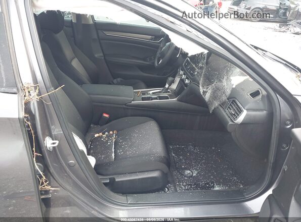 1HGCV1F14MA024243 2021 HONDA ACCORD Gray Вид салону спереду