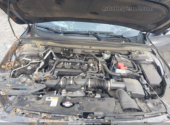 1HGCV1F14MA024243 2021 HONDA ACCORD Gray Вид ззаду