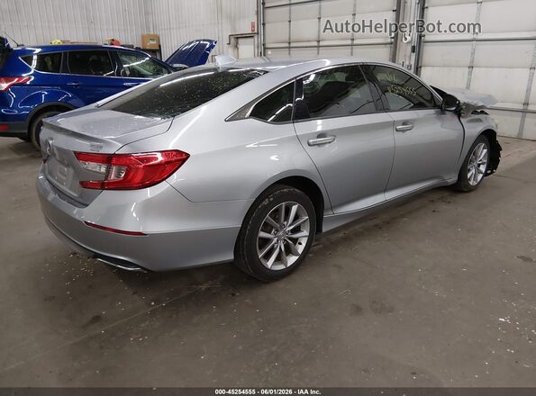 1HGCV1F14MA107350 2021 HONDA ACCORD Silver უკანა მარჯვენა