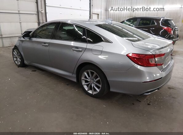 1HGCV1F14MA107350 2021 HONDA ACCORD Silver უკანა მარცხენა