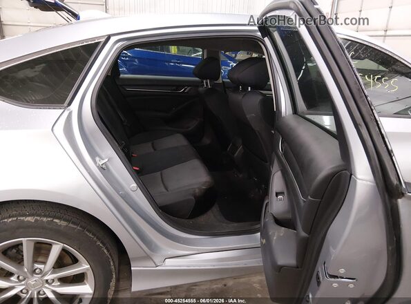 1HGCV1F14MA107350 2021 HONDA ACCORD Silver VIN კოდის სტიკერის ხედი