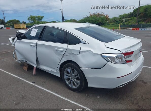 1HGCV1F15JA064004 2018 HONDA ACCORD White Tył lewy