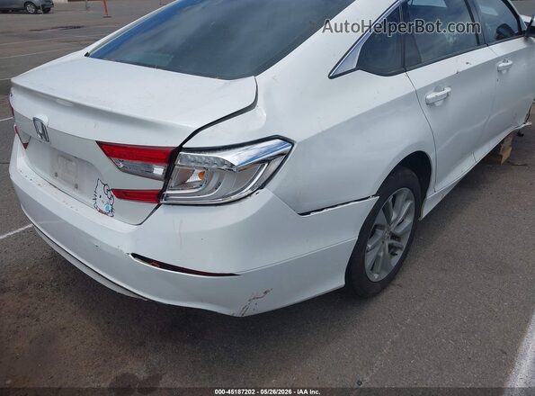 1HGCV1F15JA064004 2018 HONDA ACCORD White 