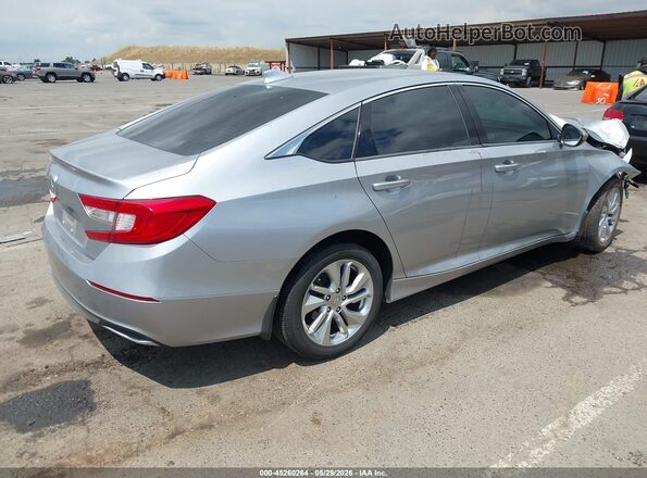 1HGCV1F15JA200566 2018 HONDA ACCORD Silver Հետևի աջ