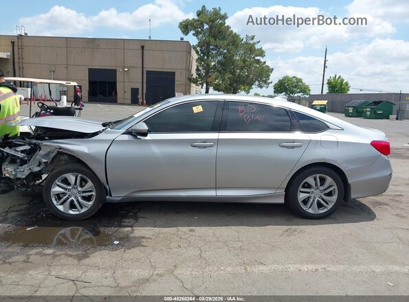 1HGCV1F15JA200566 2018 HONDA ACCORD Silver Սալոնի 360 աստիճան տեսք
