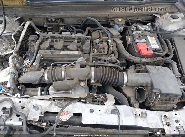1HGCV1F15JA200566 2018 HONDA ACCORD Silver Հետևի տեսք