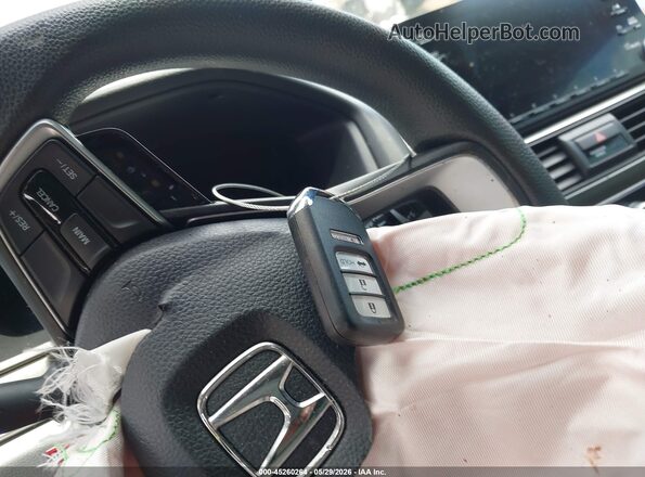 1HGCV1F15JA200566 2018 HONDA ACCORD Silver Առջևի վահանակի տեսք