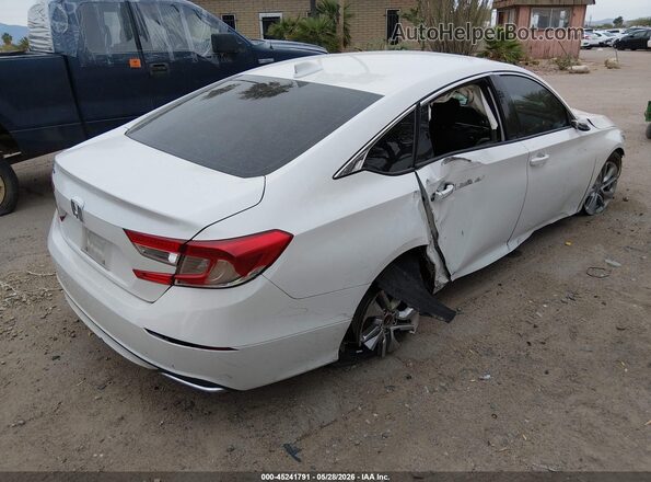 1HGCV1F15KA003110 2019 HONDA ACCORD White Հետևի աջ