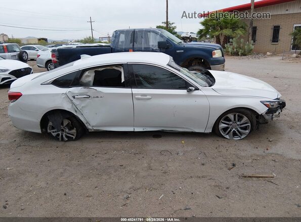 1HGCV1F15KA003110 2019 HONDA ACCORD White Սալոնի 360 աստիճան տեսք