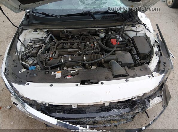 1HGCV1F15KA003110 2019 HONDA ACCORD White Հետևի տեսք