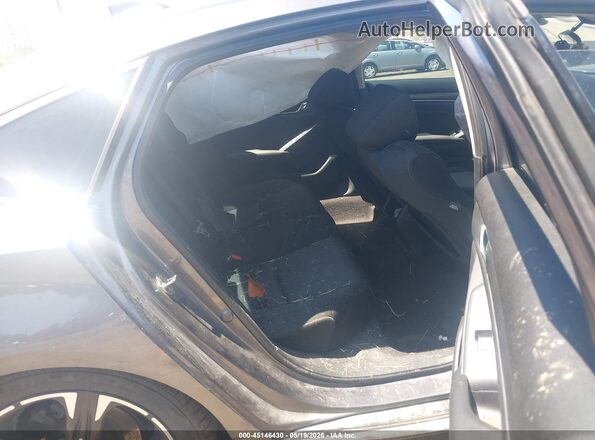 1HGCV1F15KA083492 2019 HONDA ACCORD Gray Widok naklejki z numerem VIN
