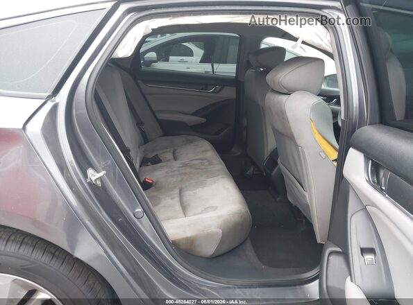 1HGCV1F15LA052521 2020 HONDA ACCORD Gray Vista de la etiqueta del VIN