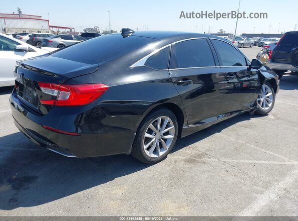 1HGCV1F15MA008312 2021 HONDA ACCORD Black Trasero derecho