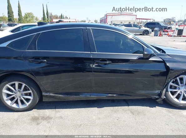 1HGCV1F15MA008312 2021 HONDA ACCORD Black Vista interior trasera
