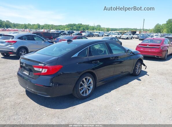 1HGCV1F15MA065030 2021 HONDA ACCORD Black Задня права чверть