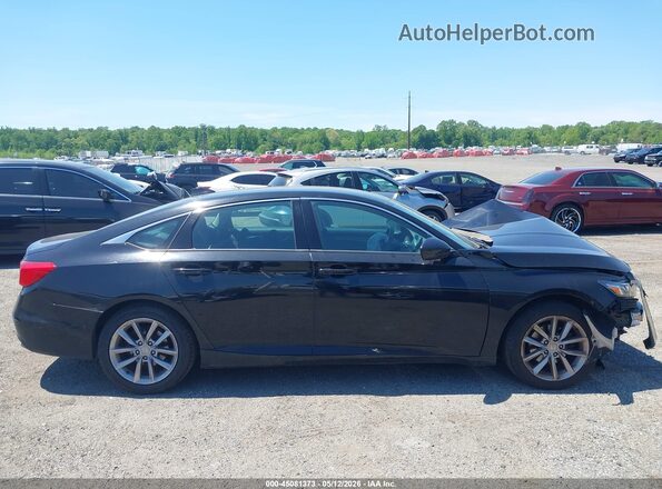 1HGCV1F15MA065030 2021 HONDA ACCORD Black Вид задньої частини салону