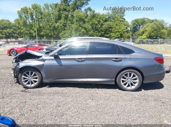 1HGCV1F15MA105932 2021 HONDA ACCORD Gray 