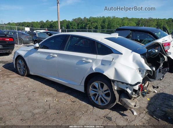 1HGCV1F16KA174092 2019 HONDA ACCORD White უკანა მარცხენა