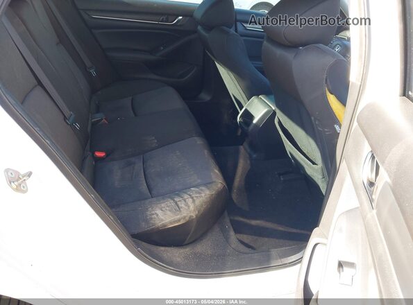 1HGCV1F16KA174092 2019 HONDA ACCORD White VIN კოდის სტიკერის ხედი