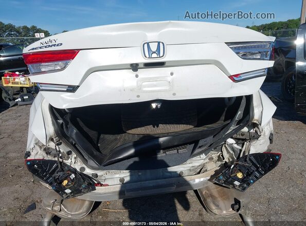 1HGCV1F16KA174092 2019 HONDA ACCORD White 