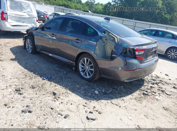 1HGCV1F16NA006781 2022 HONDA ACCORD Gray Հետևի ձախ