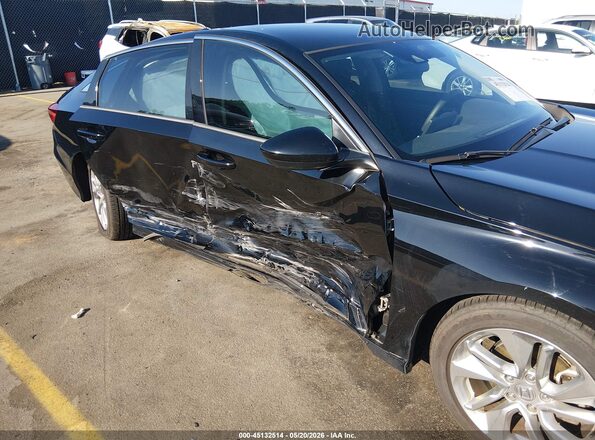1HGCV1F17LA032691 2020 HONDA ACCORD Black Вид спереду