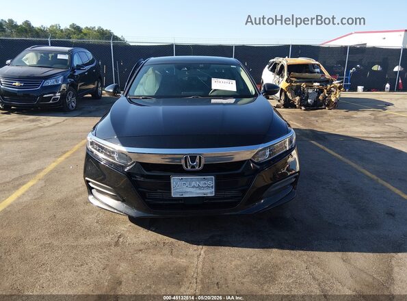 1HGCV1F17LA032691 2020 HONDA ACCORD Black Вид щитка приладів