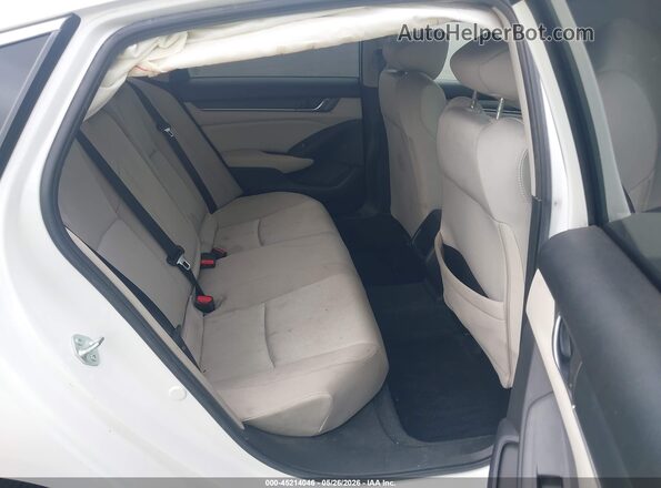 1HGCV1F17MA077793 2021 HONDA ACCORD White Vista de la etiqueta del VIN