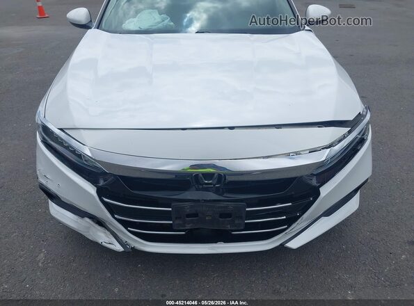 1HGCV1F17MA077793 2021 HONDA ACCORD White Vista frontal