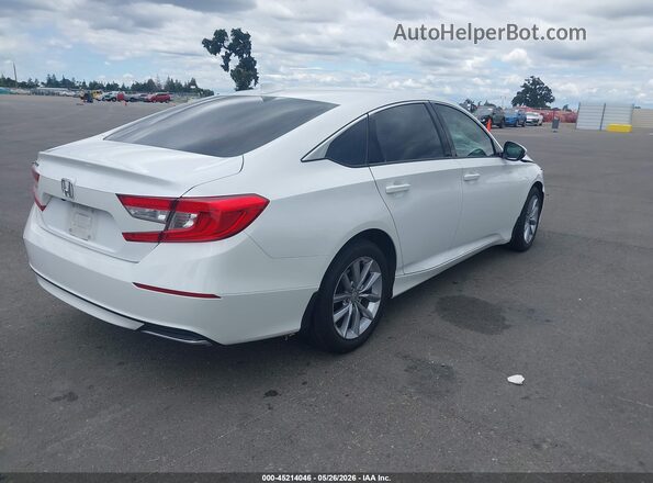 1HGCV1F17MA077793 2021 HONDA ACCORD White Trasero derecho