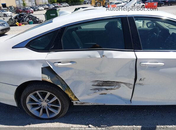1HGCV1F17MA078927 2021 HONDA ACCORD Белый Вид спереди