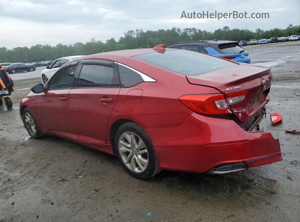 1HGCV1F18JA143182 2018 HONDA ACCORD Red 