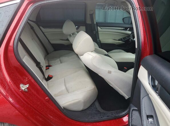 1HGCV1F18JA143182 2018 HONDA ACCORD Red 