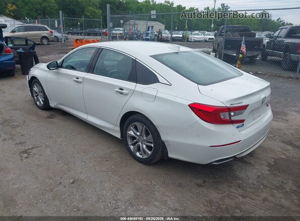 1HGCV1F18JA181754 2018 HONDA ACCORD White უკანა მარცხენა