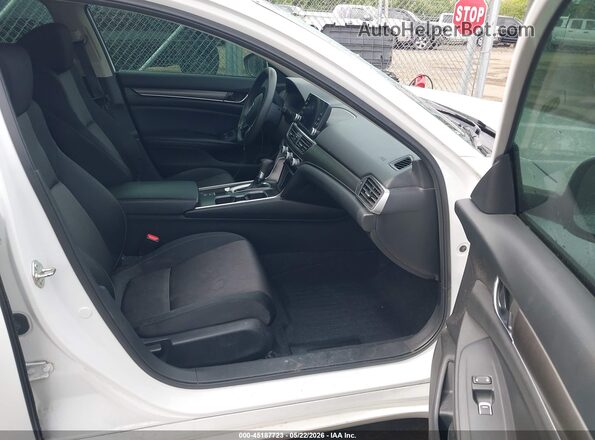 1HGCV1F18JA204286 2018 HONDA ACCORD White Սալոնի դիմացի տեսք
