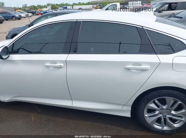 1HGCV1F18JA204286 2018 HONDA ACCORD White Սալոնի 360 աստիճան տեսք