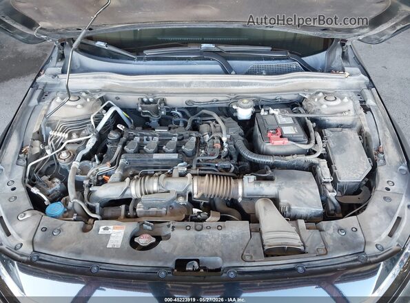 1HGCV1F18JA263385 2018 HONDA ACCORD Black Rear view
