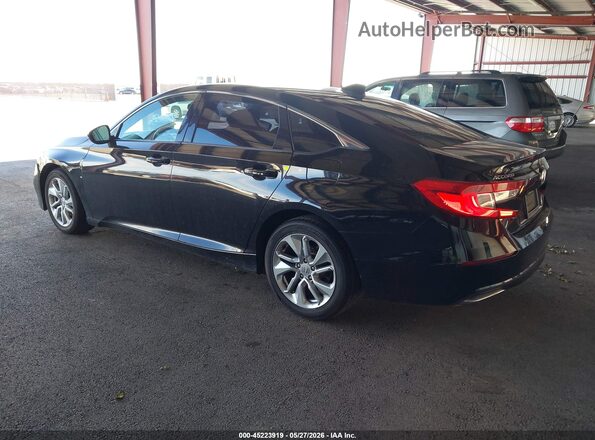 1HGCV1F18JA263385 2018 HONDA ACCORD Black Rear left