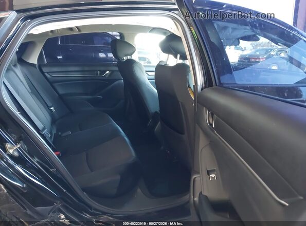 1HGCV1F18JA263385 2018 HONDA ACCORD Black VIN sticker view