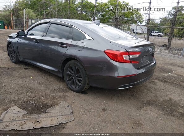 1HGCV1F18KA048509 2019 HONDA ACCORD Gray უკანა მარცხენა